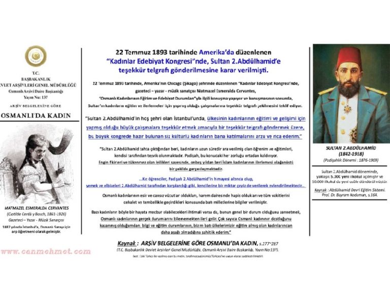 2.Abdülhamit kadın eğitimi Esmeralda