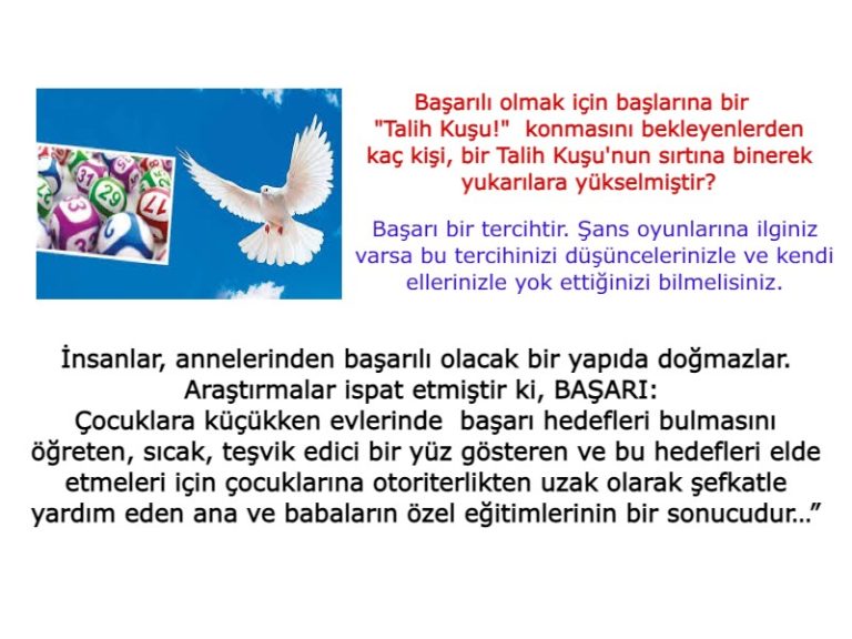 Başarılı olmak veya olamamak