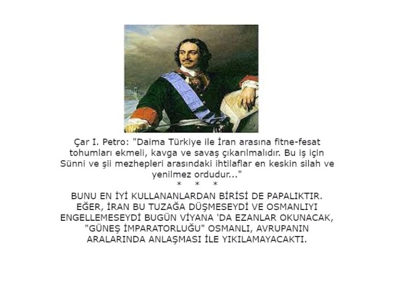 ÇAR PETRO VASİYETİ 2022 OCAK