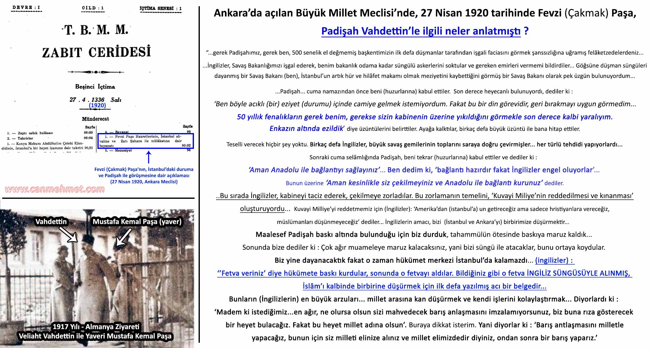 FEVZİ ÇAKMAK VAHDETTİN HAİN DEĞİL MECLİS KONUŞMASI