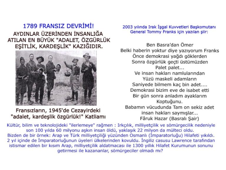 FRANSIZ DEVRİMİ MİKKİYETÇİLİK KATLİAMLARI