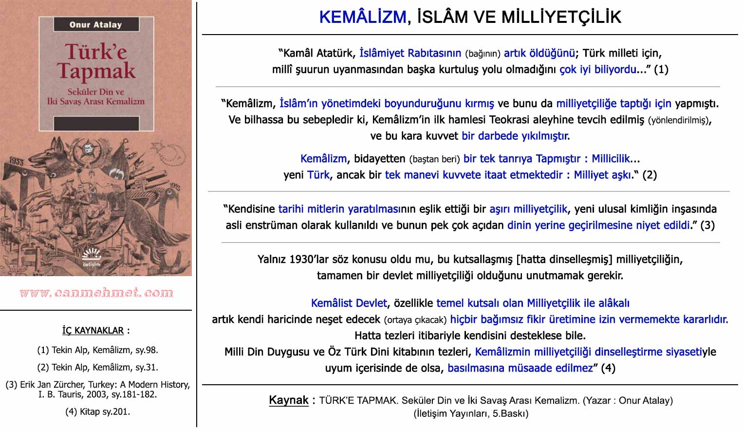 KEMALİZMİN İSLAM VE MİLLİYETÇİLİĞE BAKIŞI Kemalizm-İslam-Milliyetçilik (1) 27 MART 2021