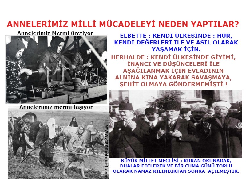 MİLLİ MÜCADELE VE MERMİ TAŞIYAN ANNELER