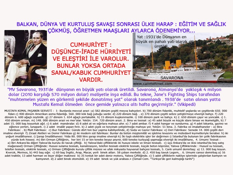 mustafa kemal-servet