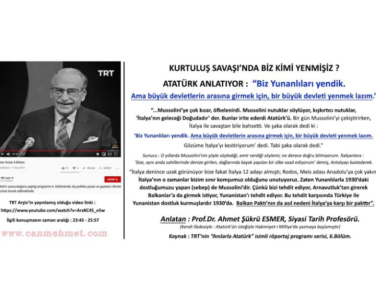 Mustafa Kemal Büyük DEVLETLER