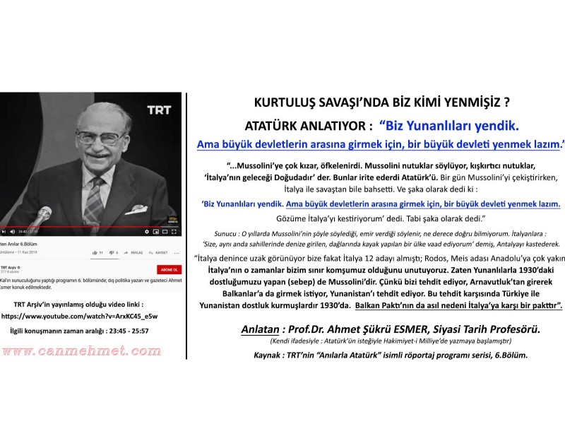 Mustafa Kemal Büyük DEVLETLER