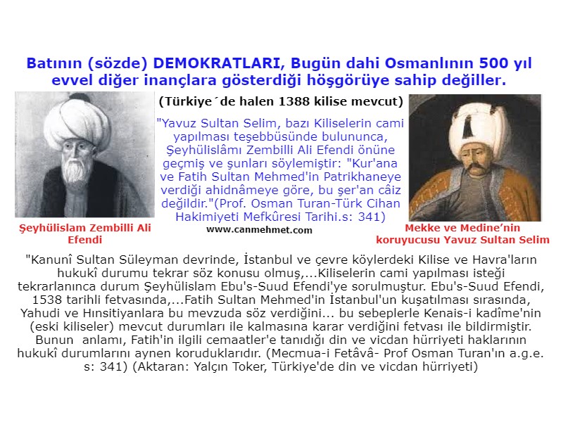 Osmanlı - Klise- HOŞGÖRÜ