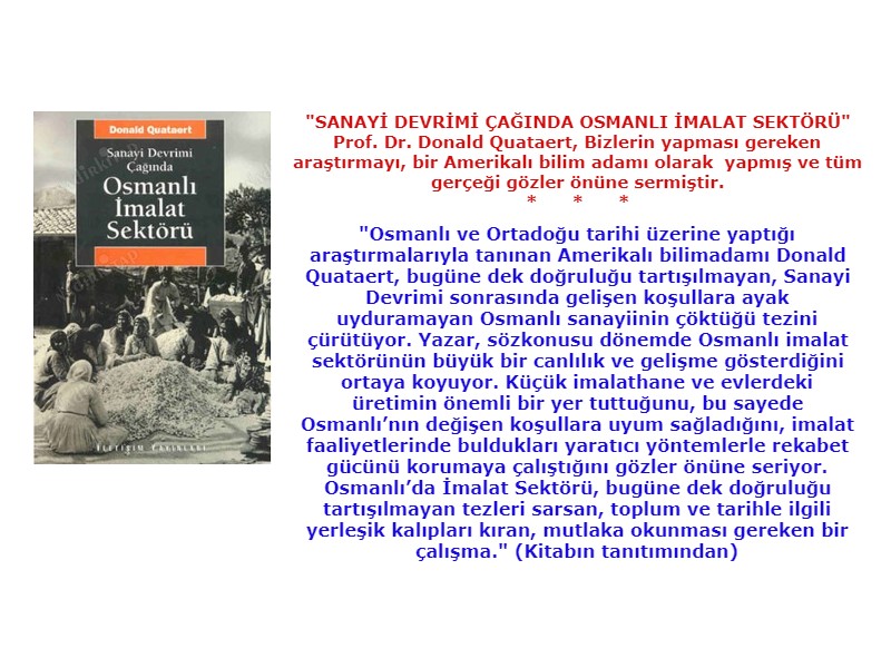 Osmanlı imalat sektörü(1)