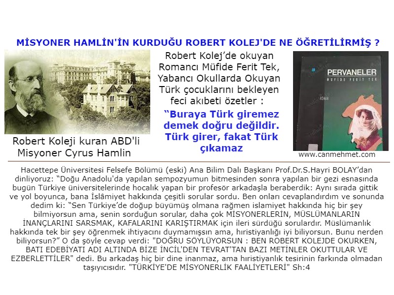 Robert Kolej İNCİL TEVRAT öğretimi