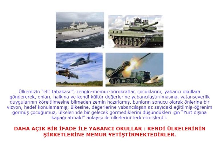 savunma sanayi yerli teknoloji ürünleri