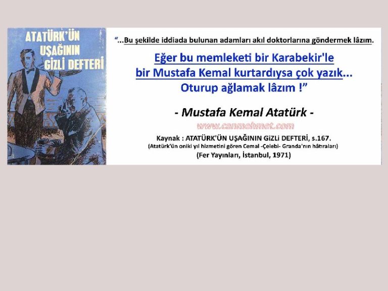 bu memleketi karabekirle ben kurtardıysak