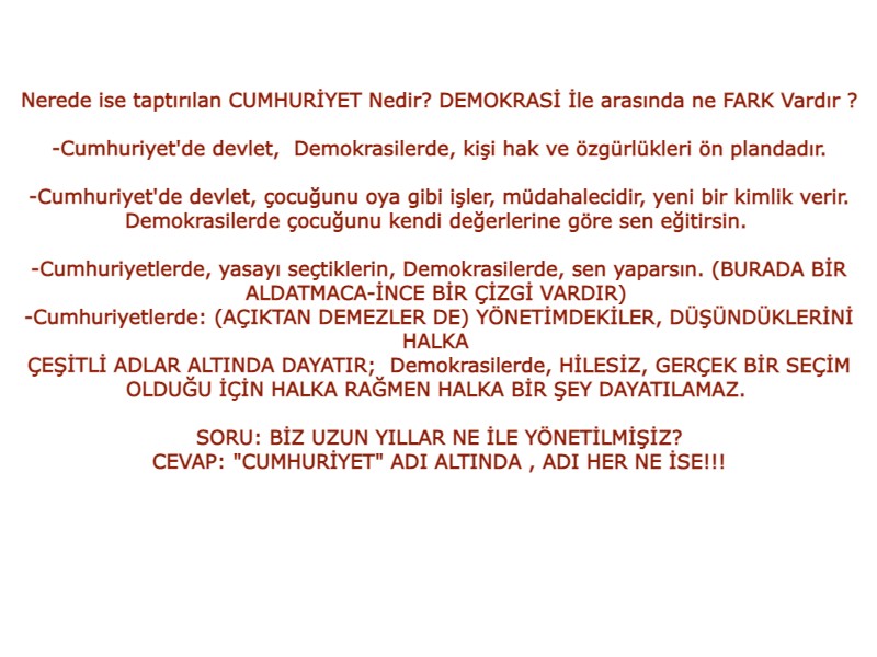 cumhuriyet demokrasi (2)
