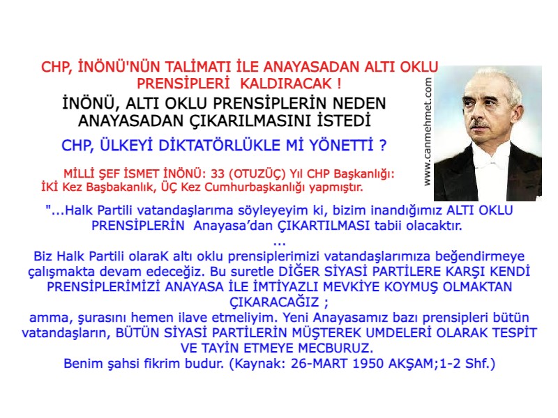 inönü chp İLKELERİ KALKSIN-2-