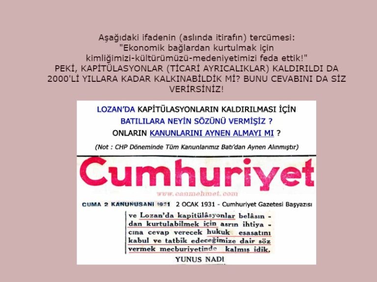 lozan da yabancı yays için söz verdik