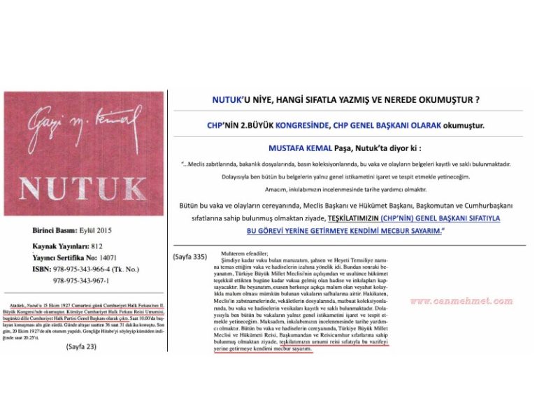 nutuk çelişkiler ne için yazıldı