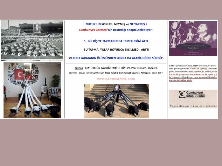 nutuk konusu , tapmanın yolu