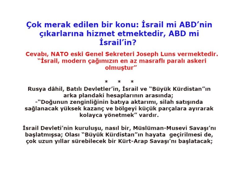 yahudiler-kürtler paralı asker