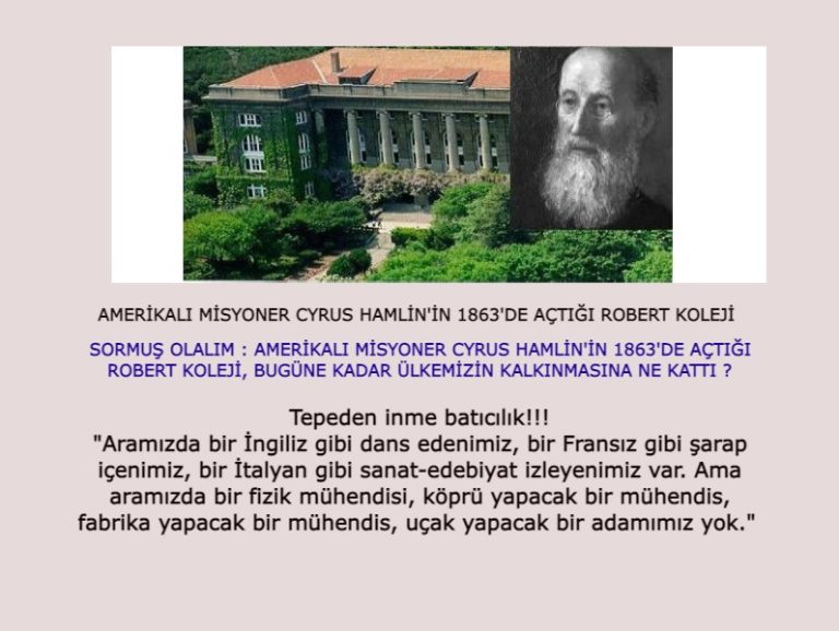 ROBERT HAMLİN-TEPEDEN İNME BATICILIK