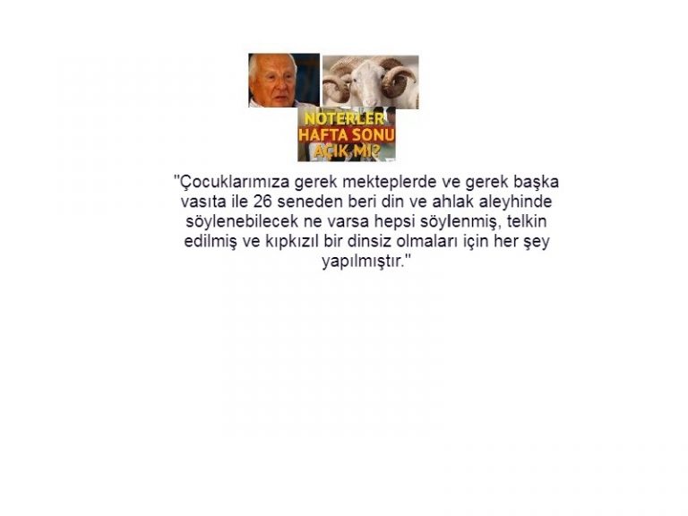 kenen evren -dinsiz yetiştirdiler