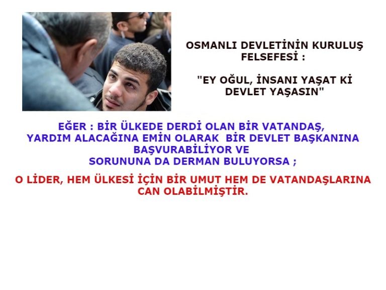 AK parti ve Halk Dostu olmak insanı yaşat ki