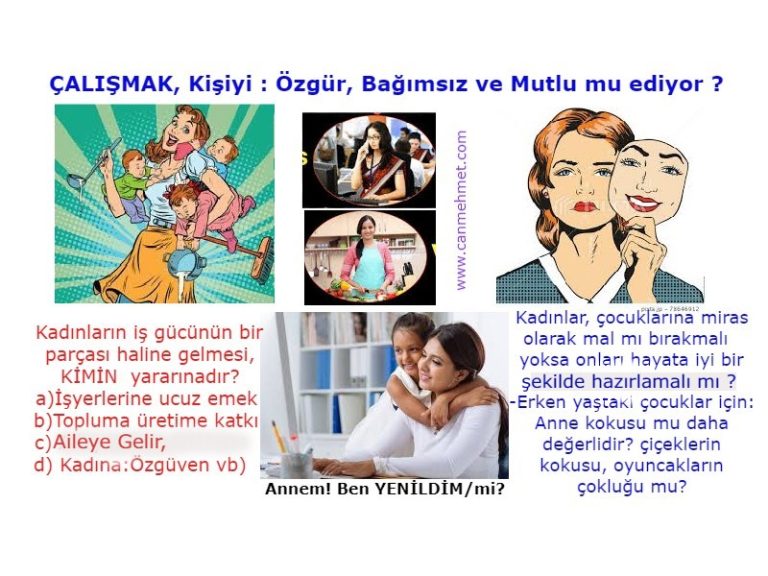 Kadın çalışmamalıdır