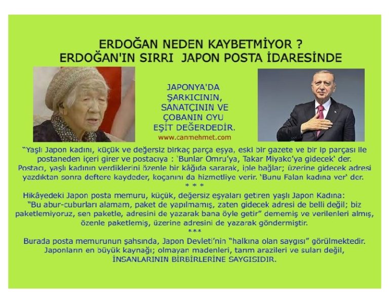 Erdoğan - JAPON KADIN