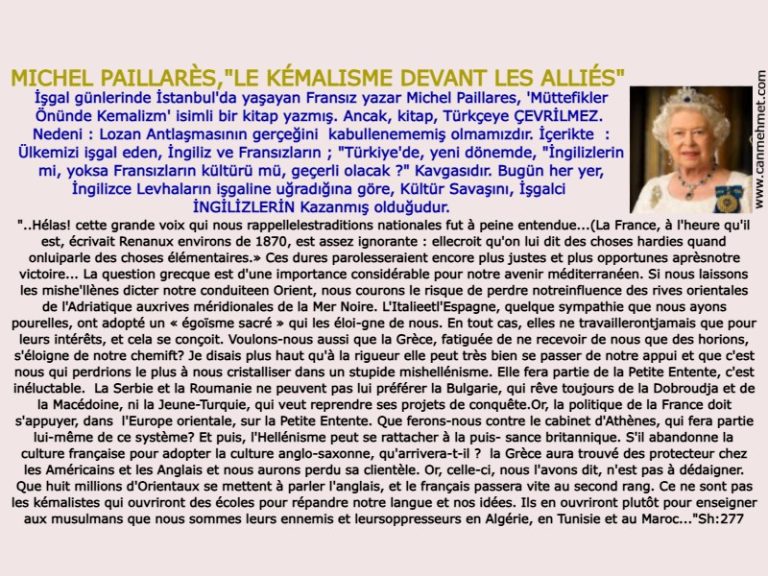 Michel Paıllares , Müttefikler Kemalizm -son web.