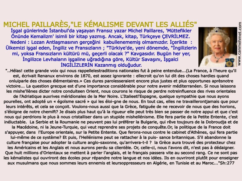 Michel Paıllares , Müttefikler Kemalizm -son web.