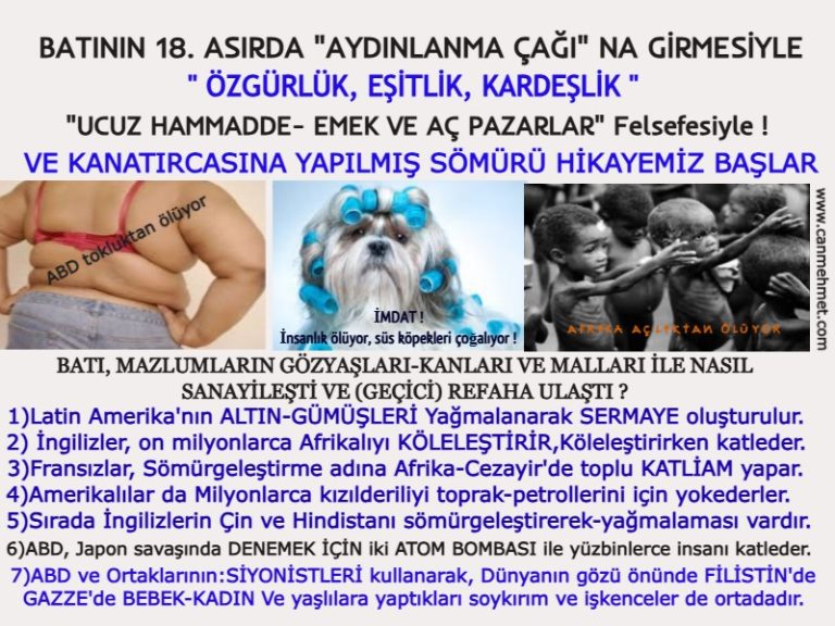 EMPERYALİST BATI düzenlenmiş son